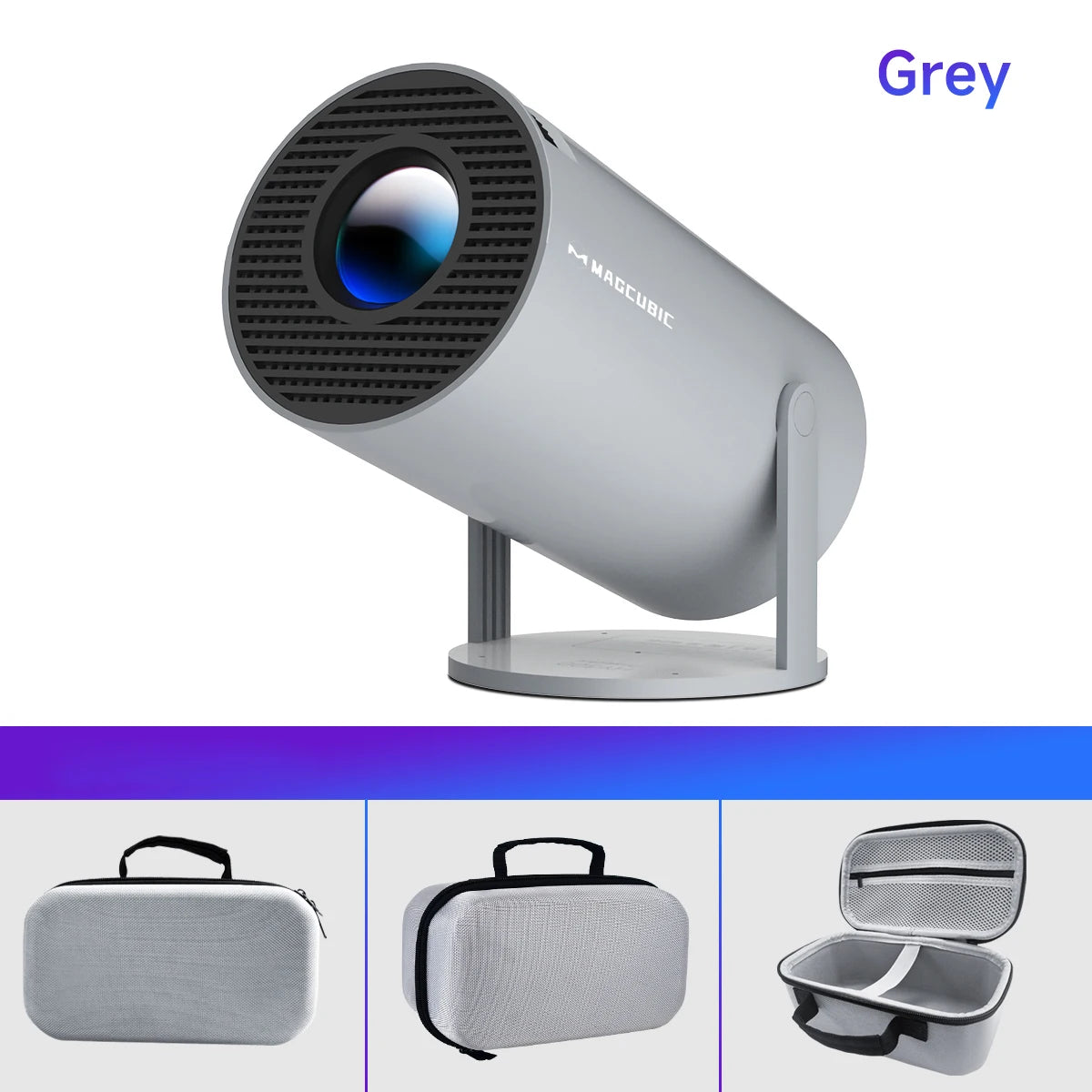 Magcubic HY300 Pro Projector | 8K Support, Android 14, Dual WiFi 6, 290 ANSI Lumens